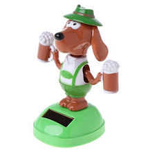 Load image into Gallery viewer, QUQUTWO Solar Powered Dancing Bobble Head Beer Dog Educational Toy Car Ornament Toy Kids

