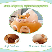 Load image into Gallery viewer, vocheer Baby Sitting Chair, Comfortable Infant Soft Plush Floor Support Seat Baby Learning to Sit Soft Animal Shaped Baby Sofa for Newborn 3-16 Months(Bear)
