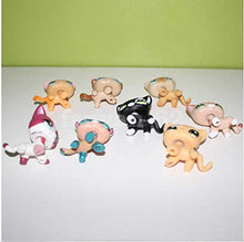 Load image into Gallery viewer, 8pcs/Lot Set Littlest Pet Shop LPS Great Dane Dog Dachshund Dog Collie Cat Kitty Coker Spaniel Dog Figure Toys Rare
