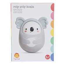 Load image into Gallery viewer, Tiger Tribe Koala Roly Poly Toy, White
