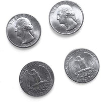Load image into Gallery viewer, Canailles Magnetic Receptive Quarter, Magic Trick Coin, Sticks to Any Magnetic Item with Ease, Stike and Design of a 1932 Quarter, Excellent Magnetic Receptiveness
