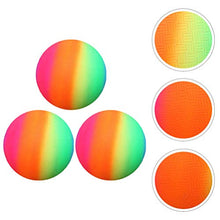 Load image into Gallery viewer, BESPORTBLE 3pcs Jumbo Large Rainbow PVC Playground Balls for Kids Sports Games Kickballs Handballs Inflatable Dodgeballs for Kids Adult Indoor Outdoor Sport Game (22cm)
