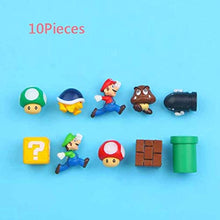 Load image into Gallery viewer, Fridge Magnets 10 Pieces 3d Super Bros Fridge Magnets Fridge Message Sticker Funny Girls Boys Children Kids Student Toys Birthday Gift
