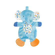 Load image into Gallery viewer, Manhattan Toy Teether Elephant Soft Snuggle Blankie Toy
