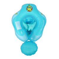 Keenso Good Materials Inflatable Circle Swimming Ring Lightweight and Portable Baby Swim Ring for Your Baby(L-Blue) Children's Swimming Series