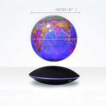 Load image into Gallery viewer, PIVFEDQX Explore The World Maglev Magnetic 6&quot; Blue Globe Platform Learning Education Home Decor Model DQ001
