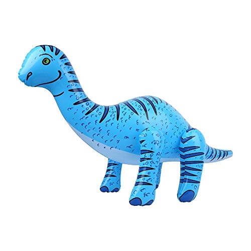 Simulation Inflatable Dinosaur, Stable and(Iguanodon Body Full Blue)