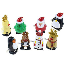 Load image into Gallery viewer, Amosfun Christmas Wind Up Toys Reindeer Wind up Stocking Stuffers Christmas Party Favors for Kids (Brown)
