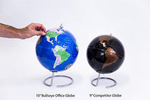 Load image into Gallery viewer, Magnetic World Globe, 10&quot; Magnetic Standing Sphere for Office Desk or Classroom, Perfect Geography Globe with Stand for Home Decoration and Education - Bullseye Office
