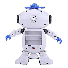 Load image into Gallery viewer, Dilwe Robot Toy, 360 Rotatable Lighting Dancing Humanoid Robot Kid Above for 4 Years Old
