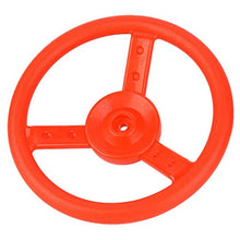 Load image into Gallery viewer, LSAR Steering Wheel Toy, Durable Steering Wheel, for Playground Swing Set(red)
