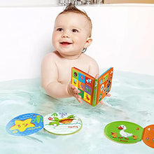 Load image into Gallery viewer, Baby Bath Toys, Nontoxic Bath Books for Babies Bath Time, No Mold Bathtub Toys for Toddlers 6 to 12 18 Months, Soft Educational Bath Toys for 1-3 Year Old Girls Boys(Pack of 3)
