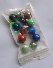 Load image into Gallery viewer, Qich 12pieces assorted color 1&quot;?shooter marbles
