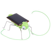 Load image into Gallery viewer, Dilwe Mini Solar Powered Toy, Magic Solar Energy Powered Educational Insect Funny Kids Toy Gift(Grasshopper)
