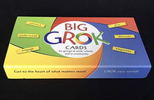 Load image into Gallery viewer, Big GROK Card GamesLarge Feelings and Needs Cards Teaching Empathy Skills, Emotional Intelligence, Values Clarificationfor Facilitators, Educators, Trainers
