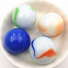 Load image into Gallery viewer, Deevoka 1 Inch Small White Glass Marbles, Pack of 20, Children&#39;s Toys from
