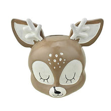 Load image into Gallery viewer, Homeford Resin Reindeer Head Coin Bank, Light Brown, 7-Inch
