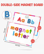Load image into Gallery viewer, Gamenote Classroom Magnetic Alphabet Letters Kit 234 Pcs with Double - Side Magnet Board - Foam Alphabet Letters for Preschool Kids Toddler Spelling and Learning Colorful
