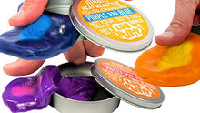 Load image into Gallery viewer, Lab Putty-Color Changing Putty (2 Putty Assorted) by JA-RU. Heat Sensitive Slime Fidget Toys for Kids and Adults. Stress Therapy Putty Sensory Slime. Silly Crazy Color Changing Toys. 9576-2
