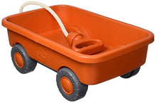Load image into Gallery viewer, Green Toys Wagon, Orange CB - Pretend Play, Motor Skills, Kids Outdoor Toy Vehicle. No BPA, phthalates, PVC. Dishwasher Safe, Recycled Plastic, Made in USA.
