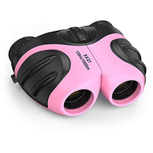 Load image into Gallery viewer, Gifts for 3-12 Year Old Girls, Kids Binoculars for Outdoor Easter Toys for 3-12 Year Old Girls Easter Christmas Xmas Stocking Stuffers Fillers Gifts for Kids Teen Girls Pink DL09
