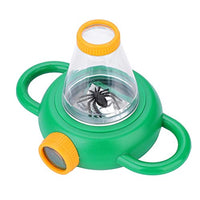 DAUERHAFT Safe and Durable Two Way Bug Viewer Top and Side Viewport Collect Insect Bug Viewer Exploration Nature,for Kids