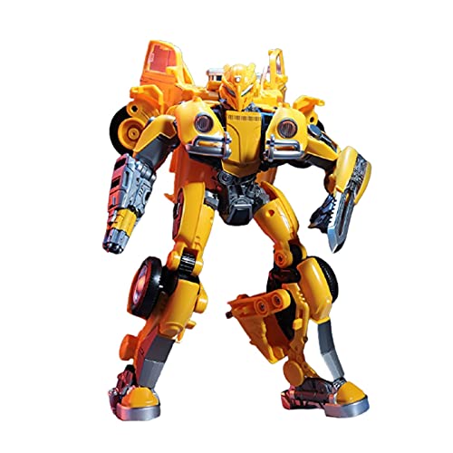 WJYLM Transformers Toys, KO Transformers Toy Autobots Hornet Warrior Transformation Toy Beetle Movable Toy Doll Transformers Robot Toy.