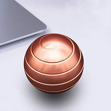 Load image into Gallery viewer, Panshi Metal Kinetic Desk Toy, Optical Illusion Fidget Spinning Top Ball, Unique Executive Stress Relief Gift for Adults &amp; Kids
