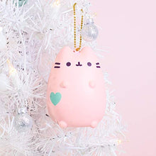 Load image into Gallery viewer, Hamee Pusheen Cute Cat Slow Rising Squishy Toy (2 Piece Set, Pastel Mint &amp; Pastel Pink) [Christmas Tree Ornaments, Gift Box, Party Favors, Gift Basket Filler, Stress Relief Toys]
