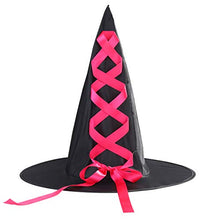Load image into Gallery viewer, Tutu Dreams Witch Costume for Toddler Girls Wicked Dress Up Clothes Clothing with Witchy Hat Halloween Parade Party Hot Pink
