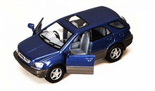 Load image into Gallery viewer, Lexus RX 300 SUV, Blue - Kinsmart 5040D - 1/36 Scale Diecast Model Toy Car, but NO Box
