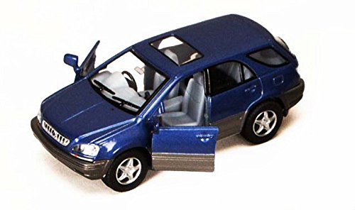 Lexus RX 300 SUV, Blue - Kinsmart 5040D - 1/36 Scale Diecast Model Toy Car, but NO Box