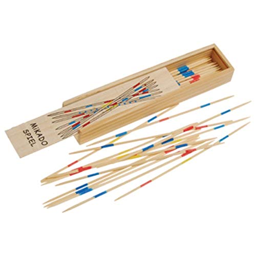 US Toy Full Set of Wooden Classic Pick Up Sticks Game