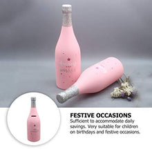 Load image into Gallery viewer, Saving Pot Money Ceramic Piggy Bank Champagne Bottle Shape Coin Bank Saving Pot Decorative Money Bank Desktop Decoration Birthday Gift for Children Toddler Kids Money Bank Toy
