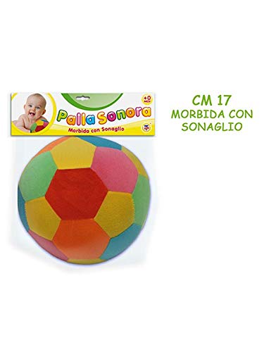 ToysSoft Sound Ball with Rattle, Multi-Coloured, 3. Theoremte61649