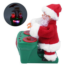 Load image into Gallery viewer, Santa Claus Toy Christmas Electric Drum Doll Music Toy Christmas Decoration Gift(Green)

