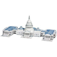 Liberty Imports 3D Puzzle DIY Model Set - Worlds Greatest Architecture Jigsaw Puzzles Building Kit (US Capitol Hill)
