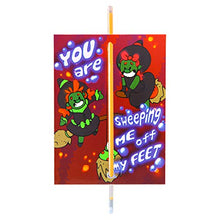 Load image into Gallery viewer, 28 Halloween Craft Invitations Cards with Glow in the Dark Sticks for Kids Trick or Treat Party Gift Away, School Classroom Hangout Greeting.
