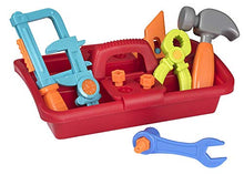 Load image into Gallery viewer, Playkidz 23 Piece Tool Box Set: Great Construction Toys for Boys and Girls, Assortment of Different Super Durable Tools, Nails, Screws and A Storage Caddy.
