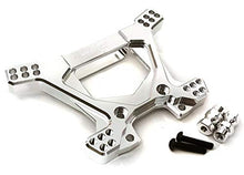Load image into Gallery viewer, Integy RC Model Hop-ups C28740SILVER Billet Machined Alloy Rear Shock Tower for Traxxas 1/10 Rustler 4X4
