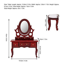 Load image into Gallery viewer, 1:12 Doll House Decoration Accessory (Dressing Table)
