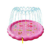 jojofuny Water Play Sprinklers & Play Mat 67 Inflatable Outdoor Water Toys Wading Pool pad for Toddlers Children Boys Girls Playing