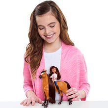 Load image into Gallery viewer, DreamWorks Spirit Riding Free Collector Doll &amp; Horse, Lucky &amp; Spirit, by Just Play
