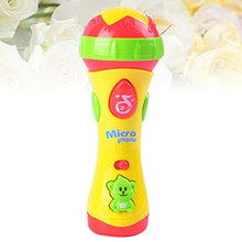 Load image into Gallery viewer, NUOBESTY Kids Microphone Toy Voice Changing Recording Karaoke Toys Early Development Toy for Kids Children Party Favor Gift (Yellow)
