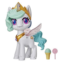 My Little Pony Magical Kiss Unicorn Princess Celestia, Interactive Unicorn Figure with 3 Surprises -- Musical Kids Toy That Moves, Lights Up