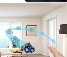 Load image into Gallery viewer, Flying Iflying Spinner Mini Drone for Kids Fly UFO Toy Gifts Hand Operated Controlled Floating Ball Boomerang with Shinning Led Light Cool Gadgets for Child Teen Boys Girls Holiday Birthday Blue
