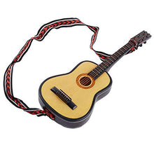 Load image into Gallery viewer, Factory Direct Craft Miniature Guitar with Strap - Vintage Find | 1 Piece for Holiday, Seasonal Crafting, Decorating and Displaying
