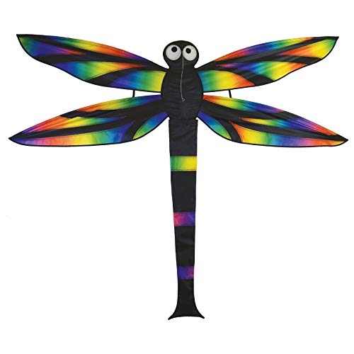 In the Breeze 3323 - Aurora Dragonfly Kite - Fun, Colorful Flying Kite
