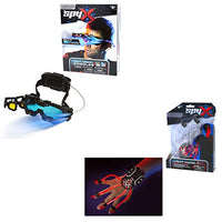 SpyX / Night Mission Goggles & Light Hand. Cool Eyewear & Handwear Light Beams Spy Toys for Spy Kids to Navigate in The Dark! Essential Spy Gadget for Secret Mission!