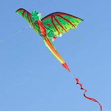 Load image into Gallery viewer, 3D Dual Line Stunt Flying Kite for Kids Adults Easy to Fly ,Great Outdoor Activities Beach Games for Kids, Easy Fly for Kids and Beginners, Single Line w/Tail Ribbons, Stunning Colors
